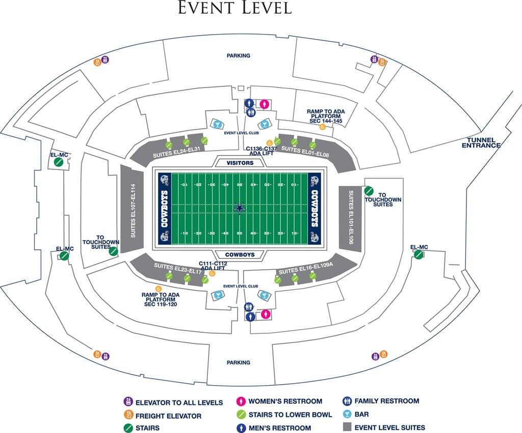 Cowboys stadium зогсоолын зураг