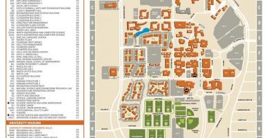 Их сургууль, ану-ын Техасын Даллас газрын зураг